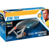 KIT PARA MONTAR REVELL U.S.S. ENTERPRISE NCC-1701 STAR TREK (JORNADA NAS ESTRELAS) 1/600 117 PEÇAS REV 04991